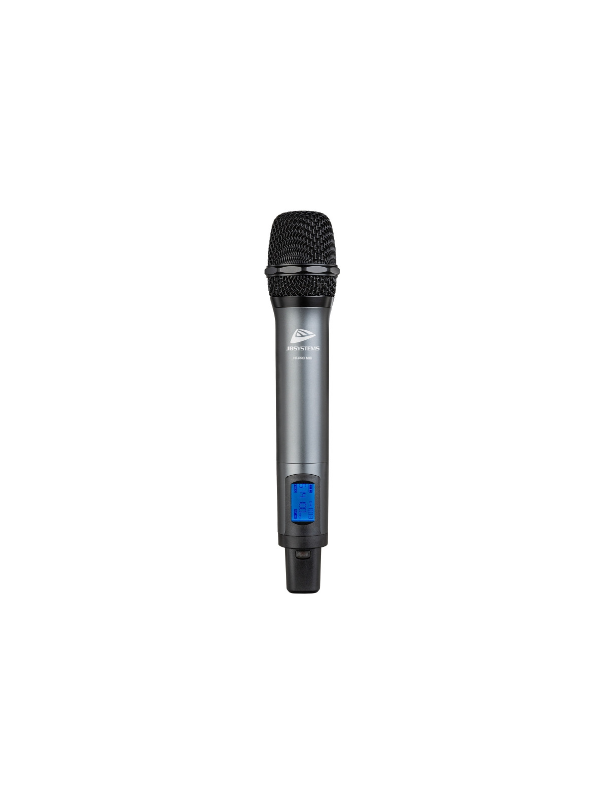 Microphone à main sans fil Jb Systems HF-PRO MIC
à utiliser avec le HF-PRO QUAD RECEIVER et le HF-PRO TWIN DIVERSITY