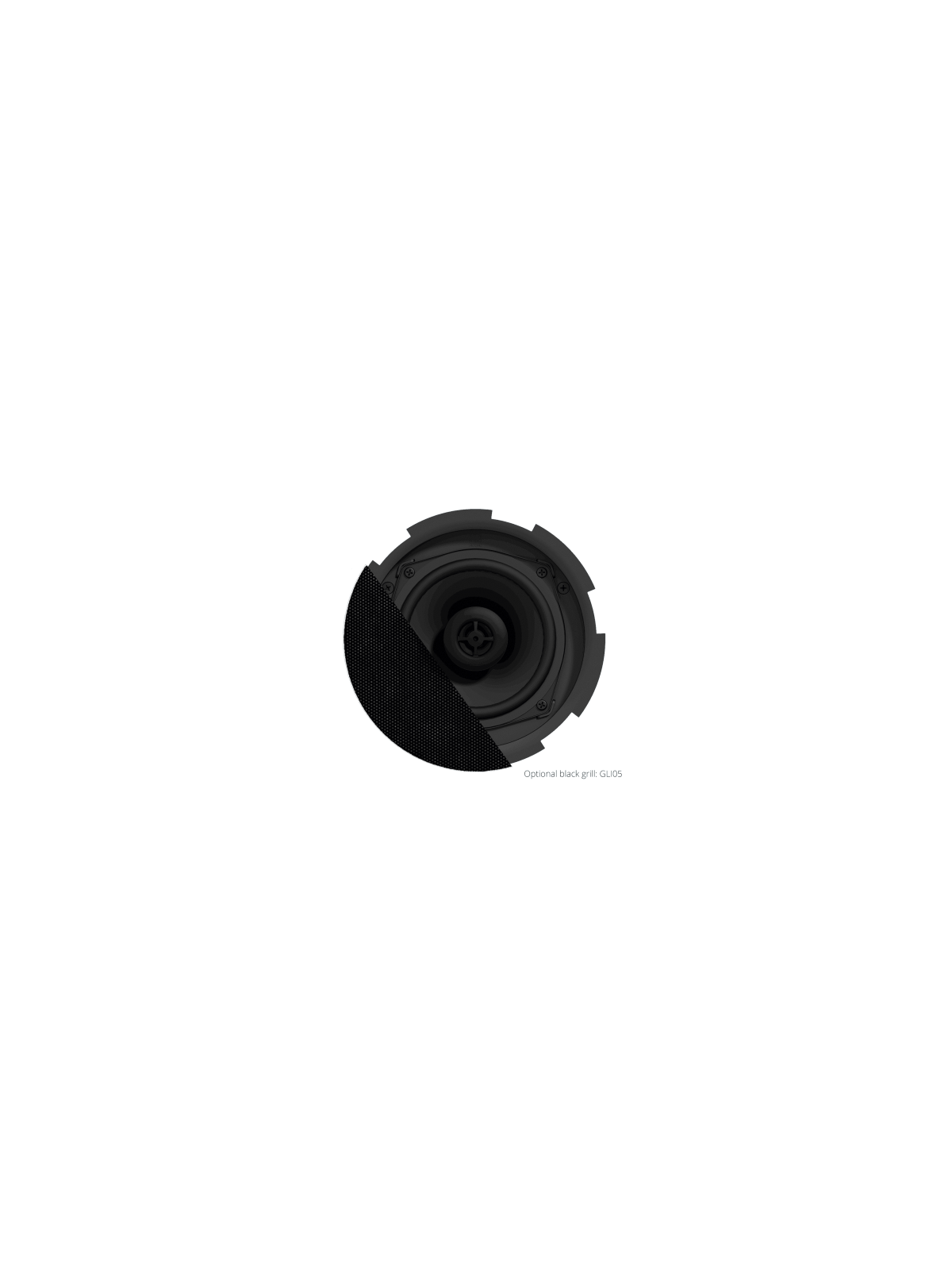 Grille pour CIRA5 - Noir
