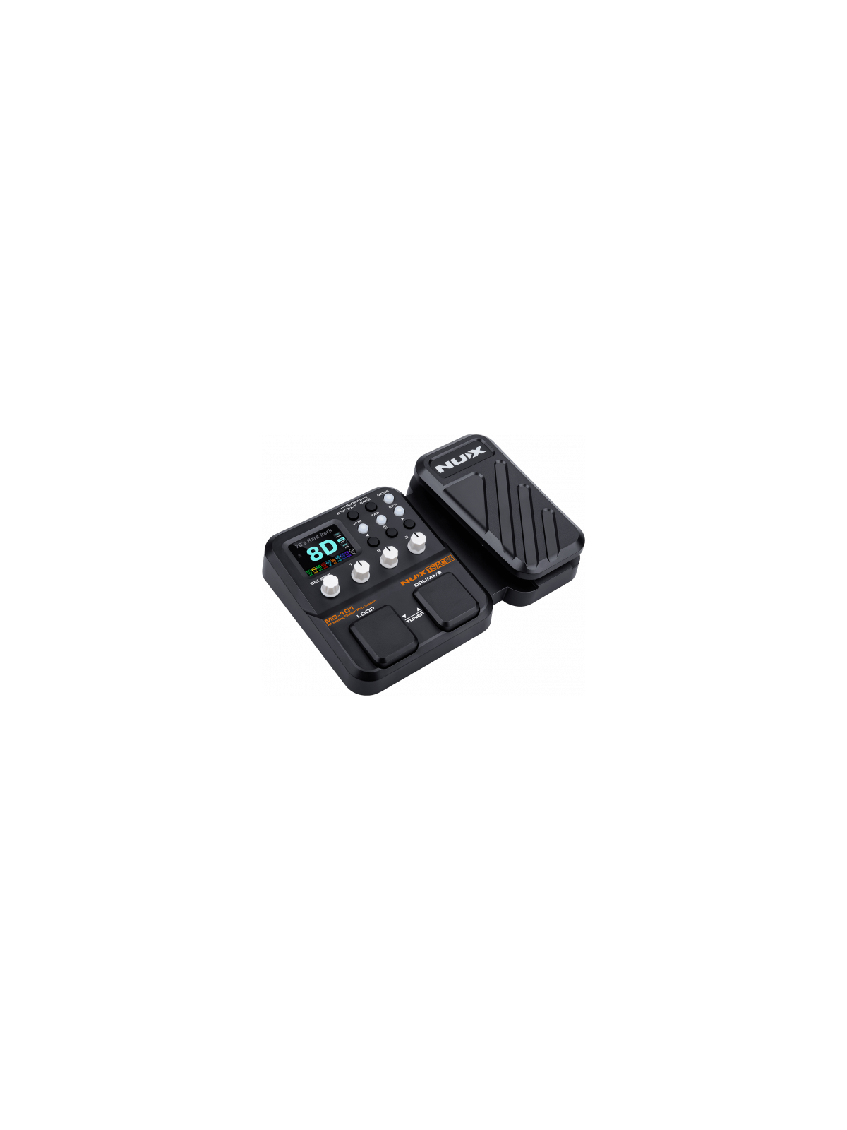 NUX - MG101
Pédale d'effets Compact pour guitare 2 switchs, pédale d'expression
