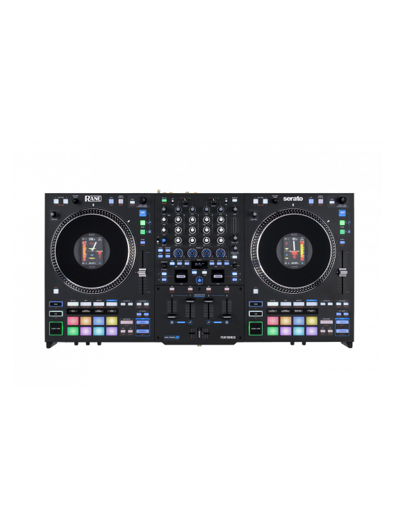 Rane - PERFORMER Controleur DJ Motorisé
4 canaux, plateaux motorisés, stems Serato, 16 pads