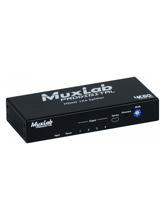 MuxLab
Distributeur 1x4 HDMI, 4K/60