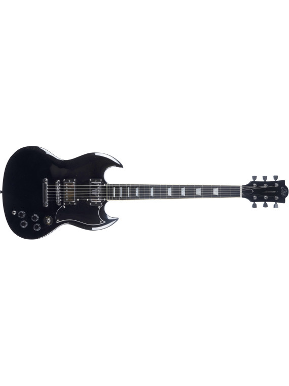 Guitare Electrique EKO - Tribute Type SG Black