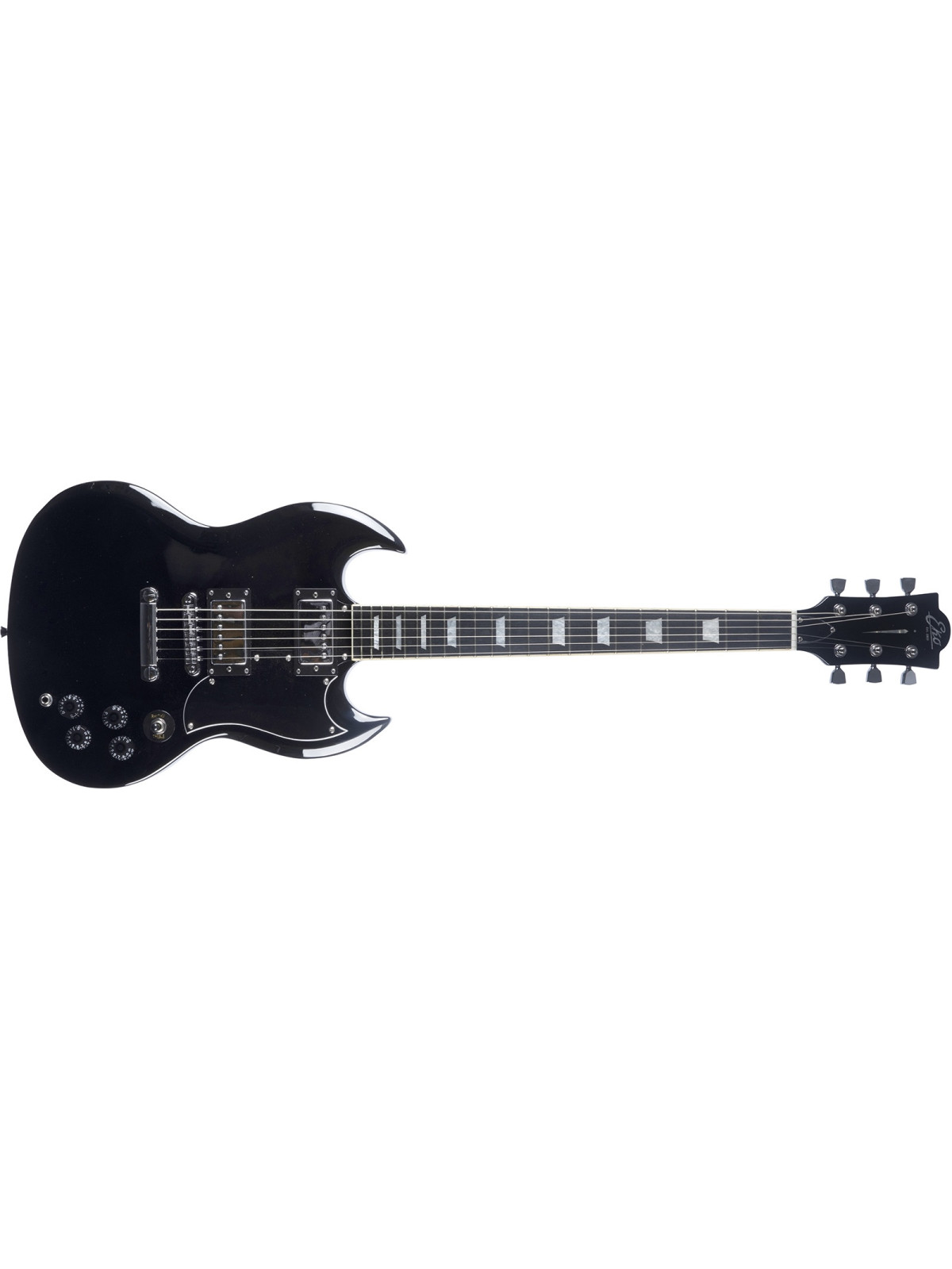 Guitare Electrique EKO - Tribute Type SG Black