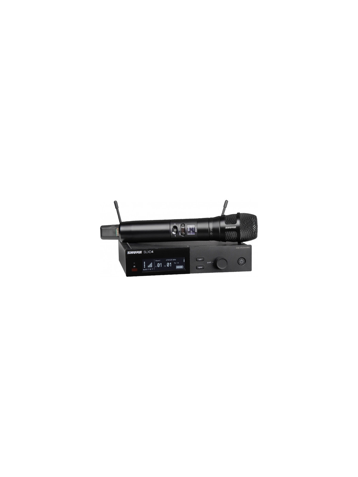 Système complet Main NXN8C noir - Bande G59 - 470-514 MHz