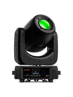 Lyre LED spot 220W, zoom, 17 canaux DMX - IGNITE220 LED