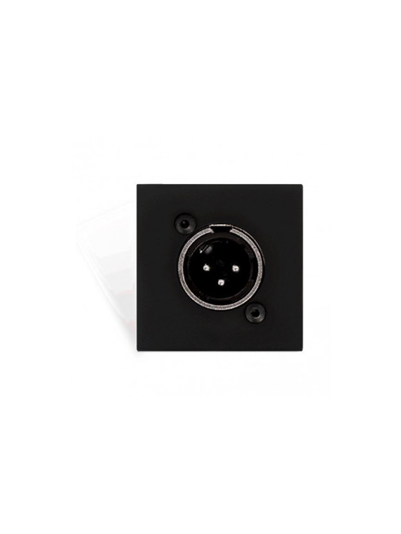 Audac - CP45XLFS-B
Plastron 45x45 - XLR mâle Noir
