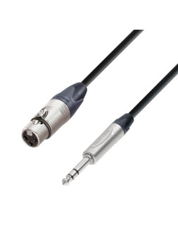 Cordon XLRF/JACKM TRS 2m...