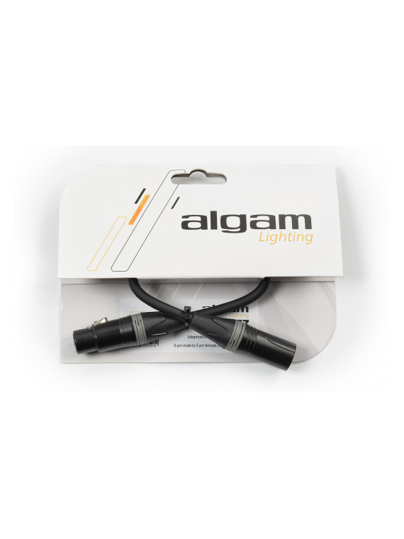 Algam Lighting Adaptateurs - mâle 5 points/femelle 3 points - 0,3 m