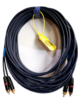 Cordon RCA Neutrik HQ Stéréo10m