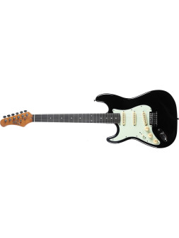 Guitare Electrique Gaucher Tribute EKO - ST300-BLK
Black