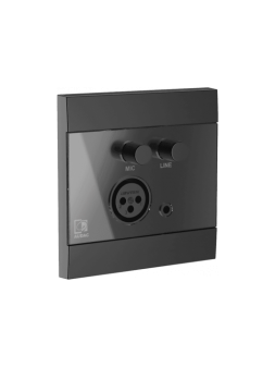 Audac WP205-B
Contrôleur mural pour ARES5A - mic/line - noir