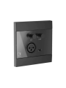 Audac WP210-B
Panneau mural universel - mic/line - noir