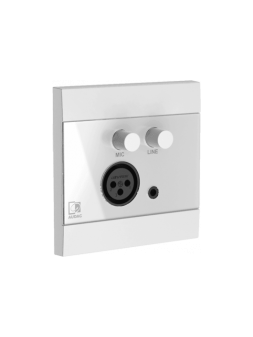 Audac WP210-W
Panneau mural universel - mic/line - blanc