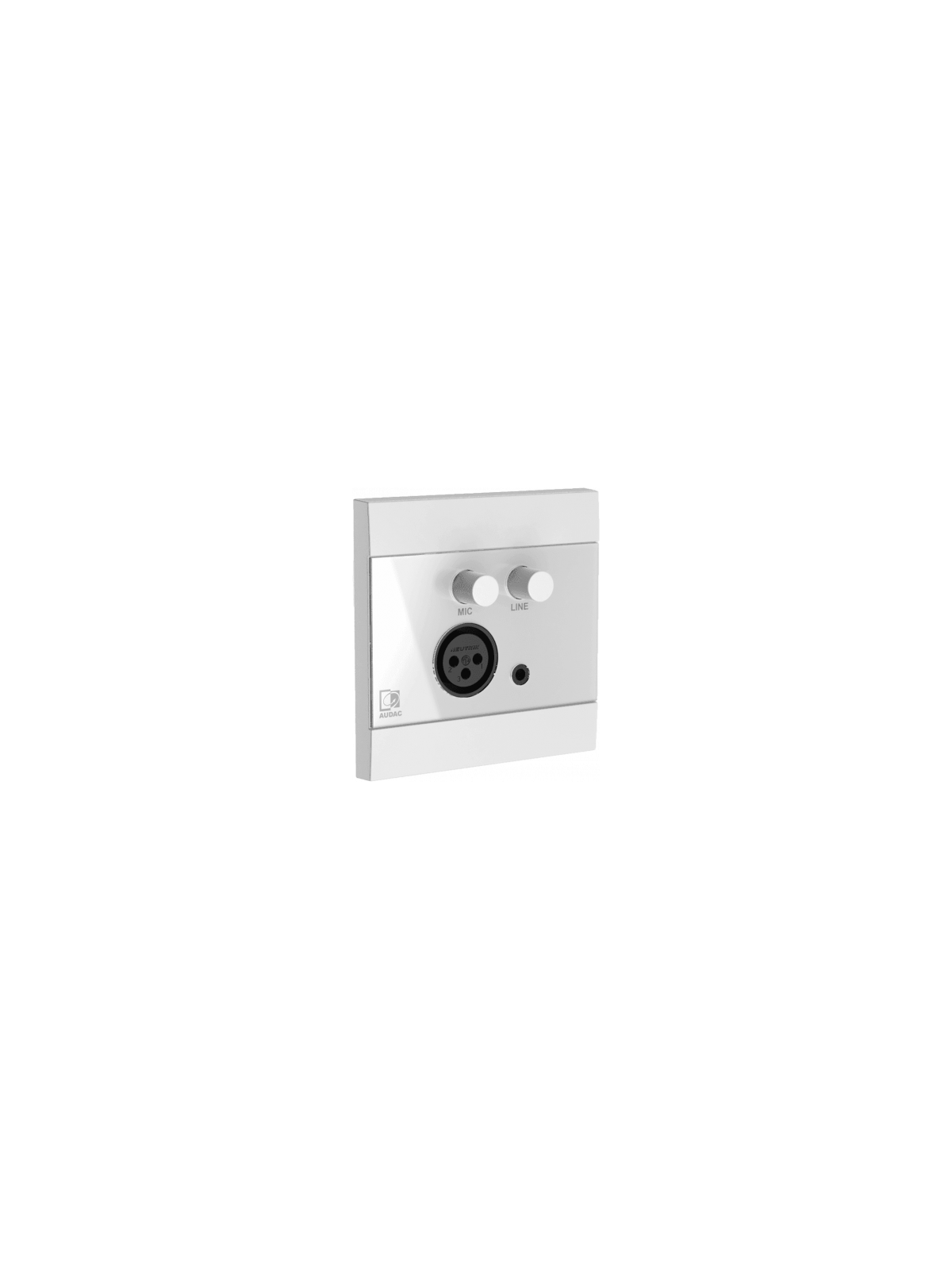 Audac WP210-W
Panneau mural universel - mic/line - blanc