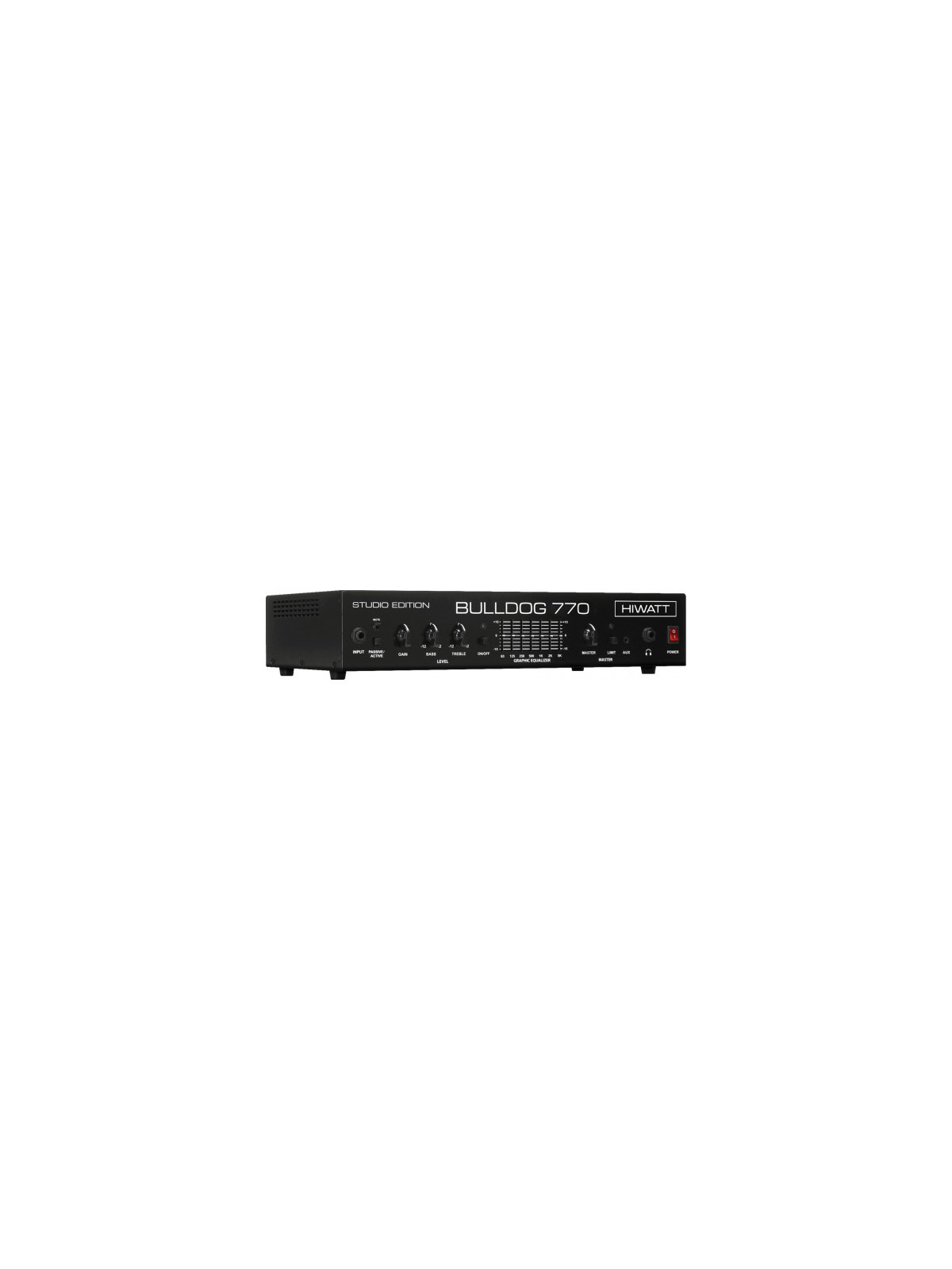 HIWATT - Tête Basse Bulldog 770SH - 800w
Equaliseur Graphique