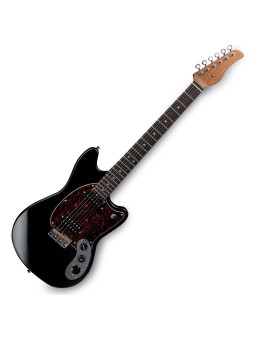 Guitare Electrique Flamma® E1000 Guitare DSP Pearl Black