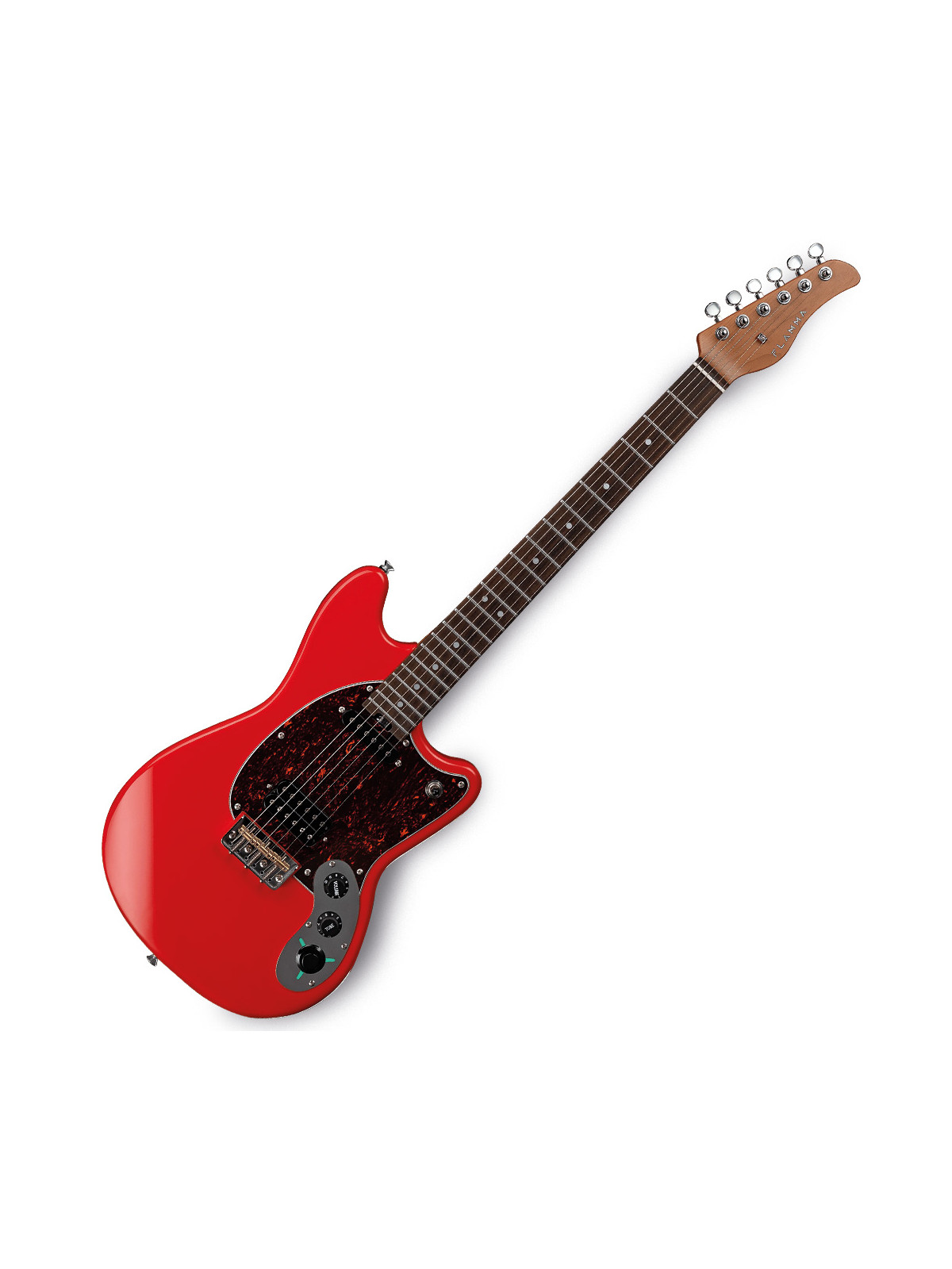Guitare Electrique Flamma® E1000 Guitare DSP Fiesta Red