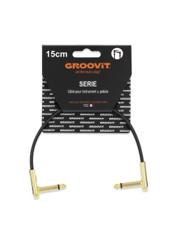 GROOVIT® Câble Patch HQ Plat Blindé 15cm