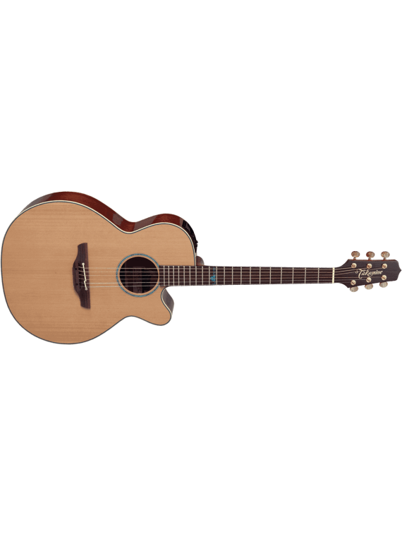 Guitare Electro-Acoustique Takamine - FSF40C Legacy
FSF40C NEX Santa Fe, cutaway électro-acoustique, Natural Gloss