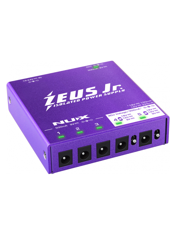 NUX - ZEUS-JUNIOR
Alimentation 6 sorties DC isolées