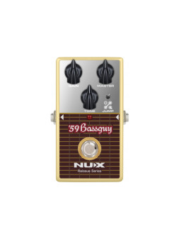 NUX - 59-BASSGUY-OD
Pédale effet Analogique type Bassman vintage
