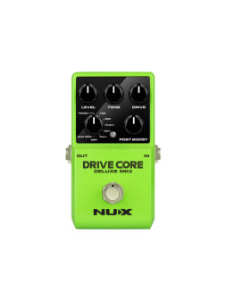 NUX - DRIVECORE-DLX-MK2
Pédale effet Analogique Overdrive