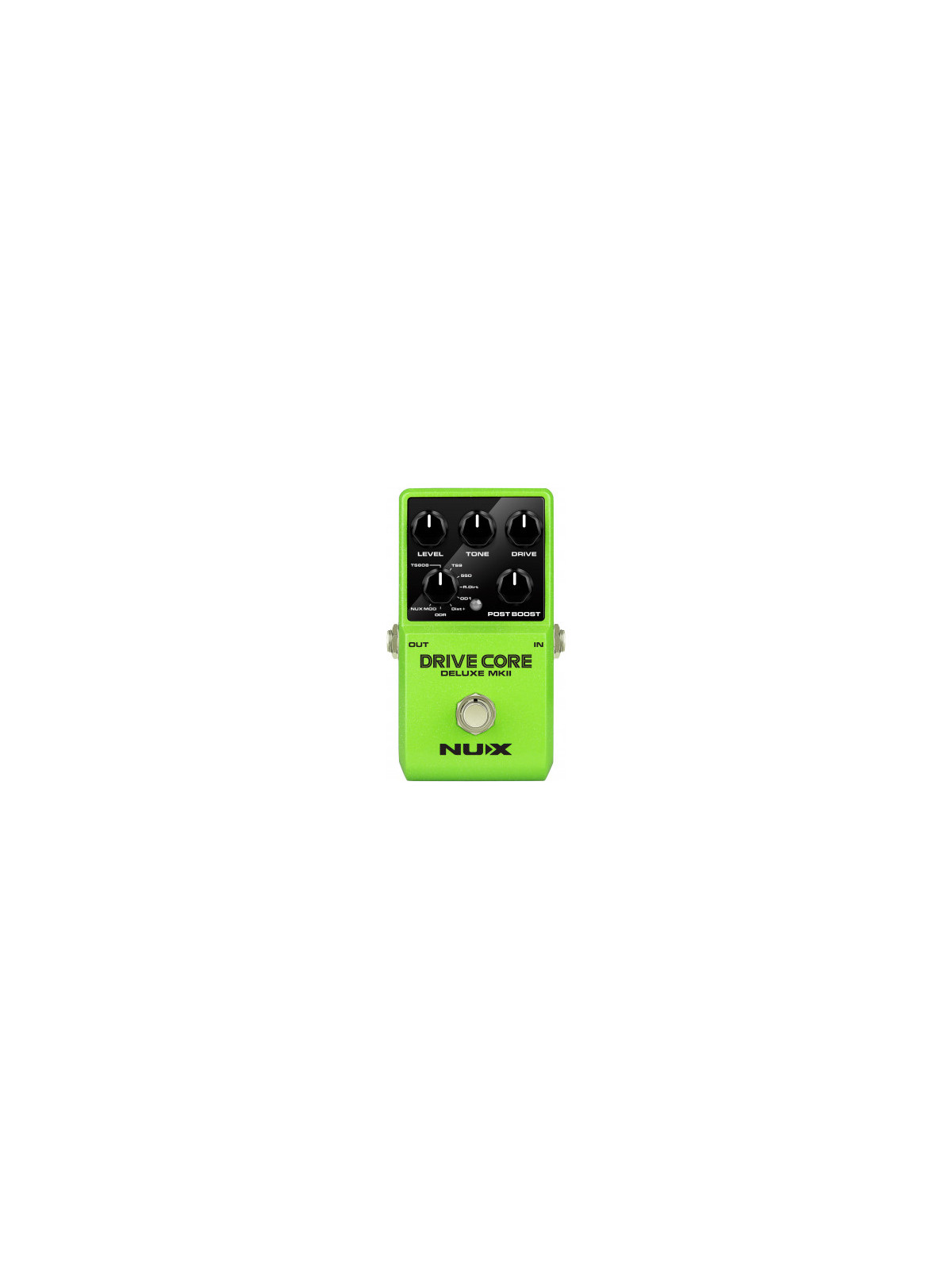 NUX - DRIVECORE-DLX-MK2
Pédale effet Analogique Overdrive