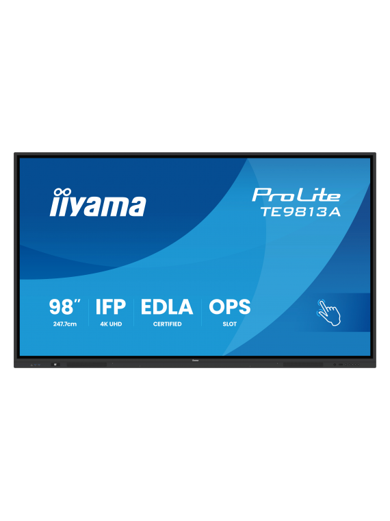 Moniteur Tactile IIYAMA 98" (3840x2160) 4K UHD IR Touch Androis OS
