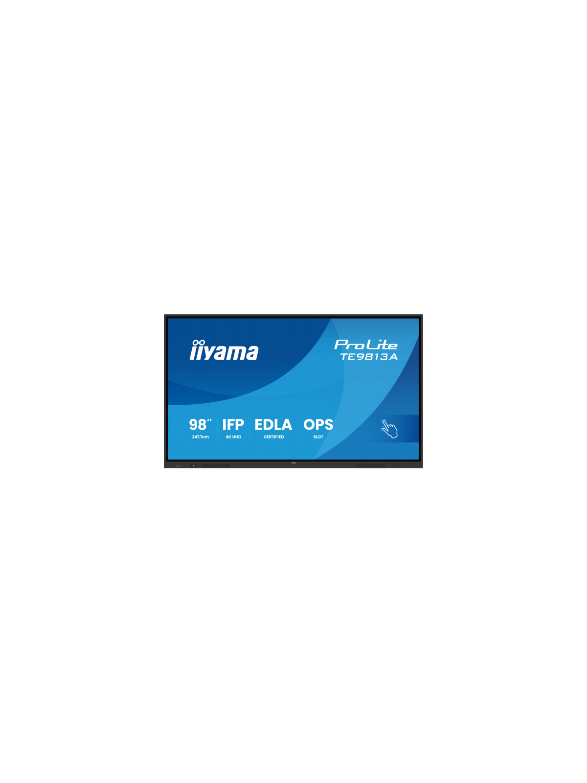 Moniteur Tactile IIYAMA 98" (3840x2160) 4K UHD IR Touch Androis OS