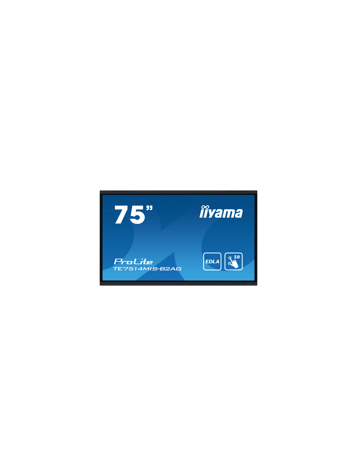 Moniteur Tactile IIYAMA 75" (3840x2160) 4K UHD IR Touch Androis OS