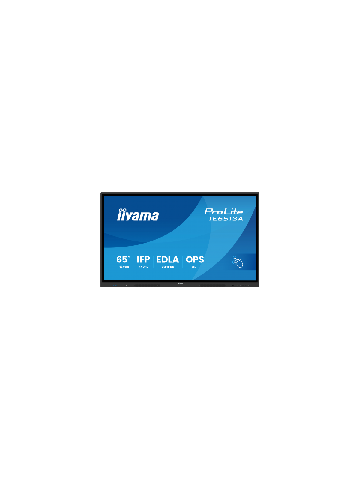 Moniteur Tactile IIYAMA 65" (3840x2160) 4K UHD IR Touch Androis OS