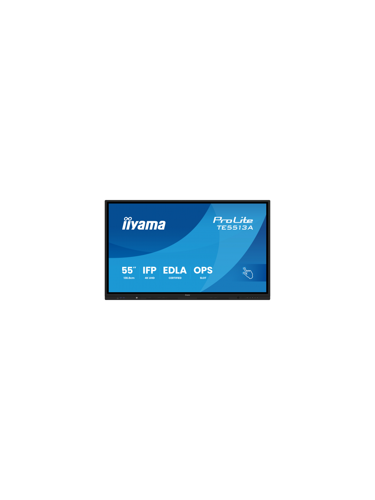 Moniteur Tactile IIYAMA 55" (3840x2160) 4K UHD IR Touch Androis OS