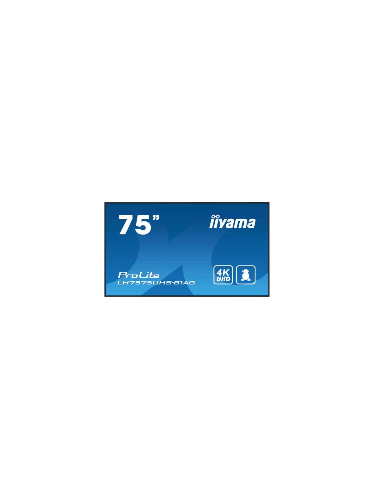 Moniteur Dynamique IIYAMA 75" (3840x2160) 4K UHD