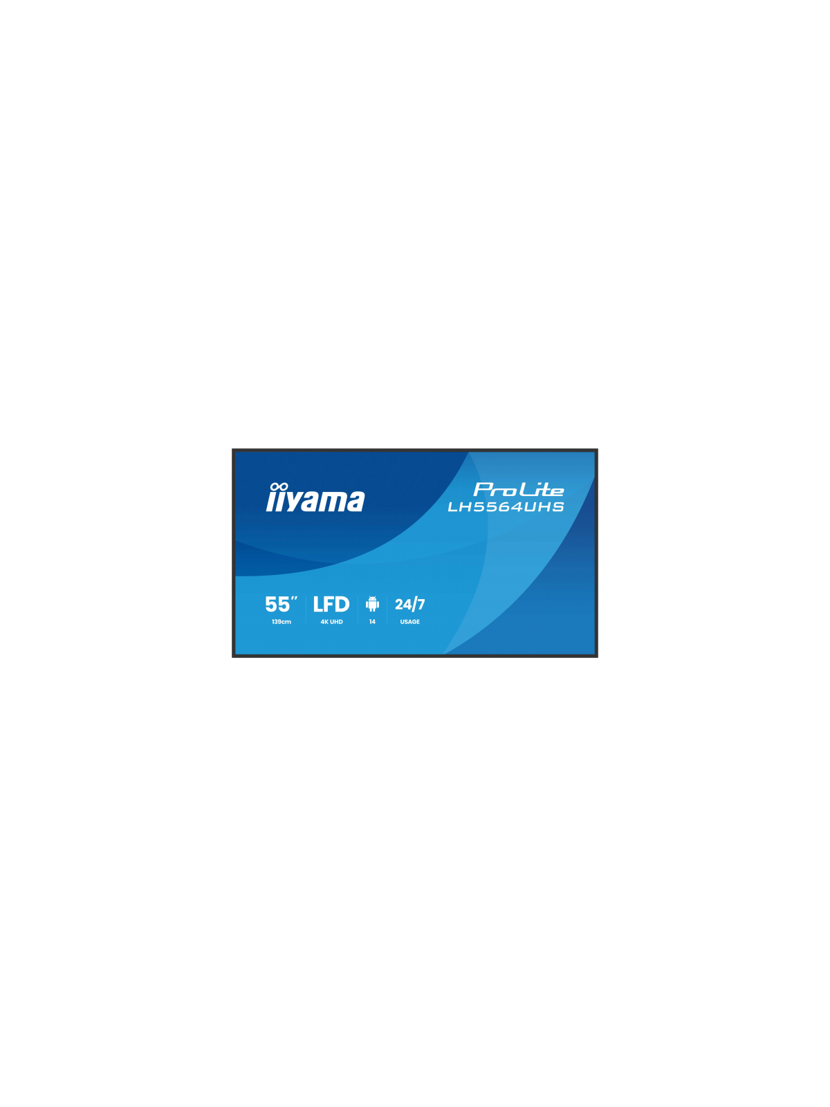 Moniteur Dynamique IIYAMA 55" (3840x2160) 4K UHD