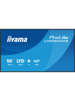 Moniteur Dynamique IIYAMA 50" (3840x2160) 4K UHD