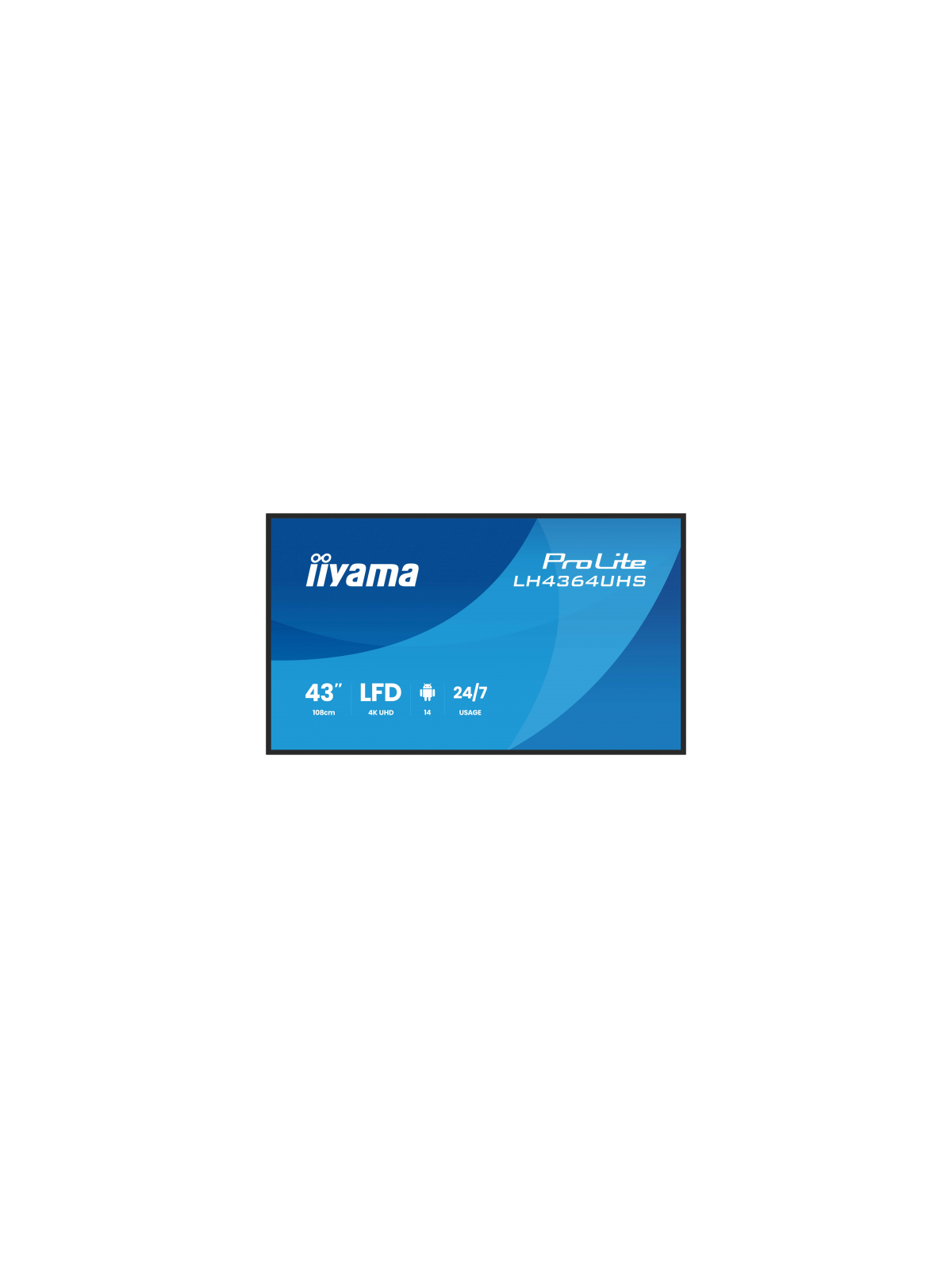 Moniteur Dynamique IIYAMA 43" (3840x2160) 4K UHD
