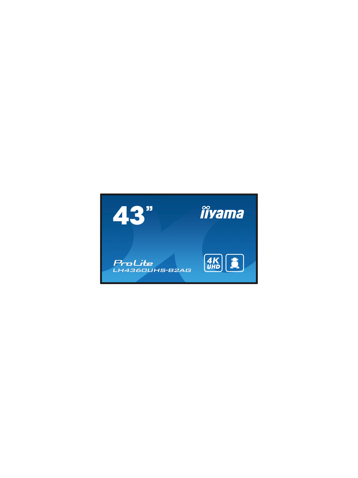 Moniteur Dynamique IIYAMA 43" (3840x2160) 4K UHD
