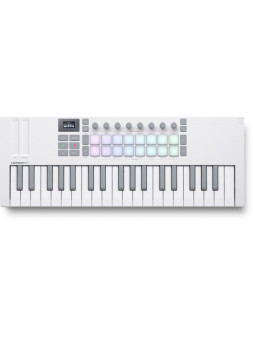 Clavier Maître Novation - LAUNCHKEY-MN37-WH blanc
37 notes, 16 pads