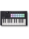 Clavier Maître Novation - LAUNCHKEY-MN25-MK4
25 mini-touches, 16 pads, 8 encodeurs, écran OLED