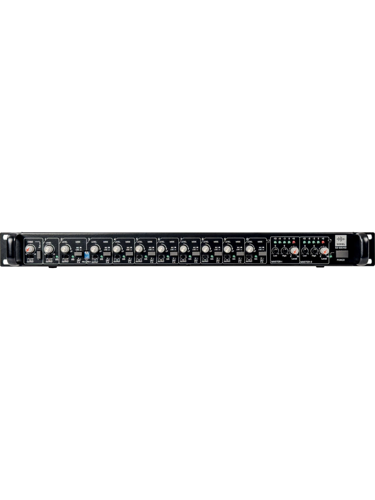 Préamplificateur / Table de mixage Public Adress 10 canaux