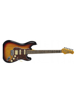 Guitare Electrique Tribute EKO - ST350-SB
Type Strat Vintage Sunburst