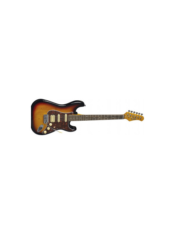 Guitare Electrique Tribute EKO - ST350-SB
Type Strat Vintage Sunburst
