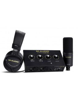 Interface Audio M-AUDIO - MTRACK-DUO-HD-PACK
Pack de Production M-Track Duo HD, casque, micro statique
