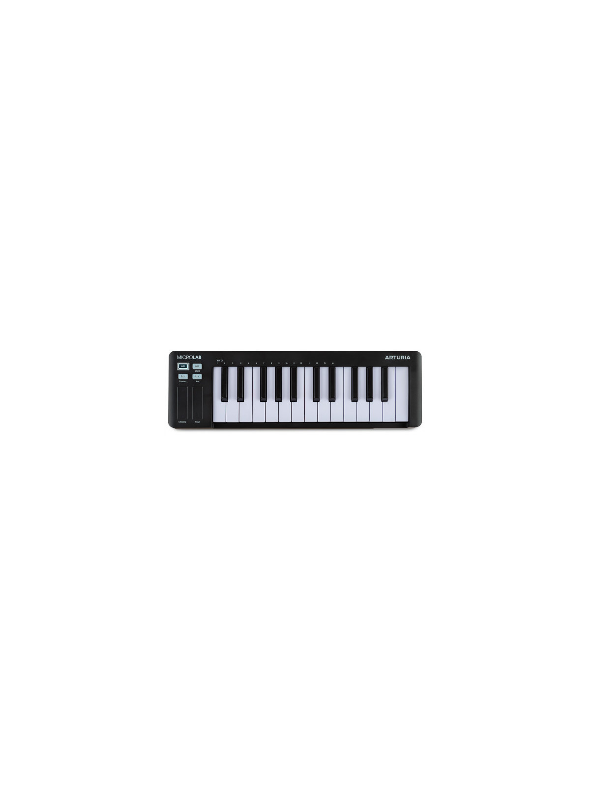 Clavier Maître Arturia - MICROLABMK3-BK noir
