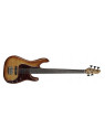 Eko Musa 800 - Basse 5 cordes Aire 800 Musa Bass Honey Burst