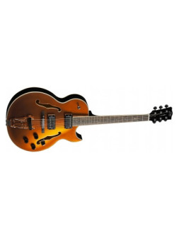 Guitare Electrique Type Hollowbody Jazz single cut - Gold