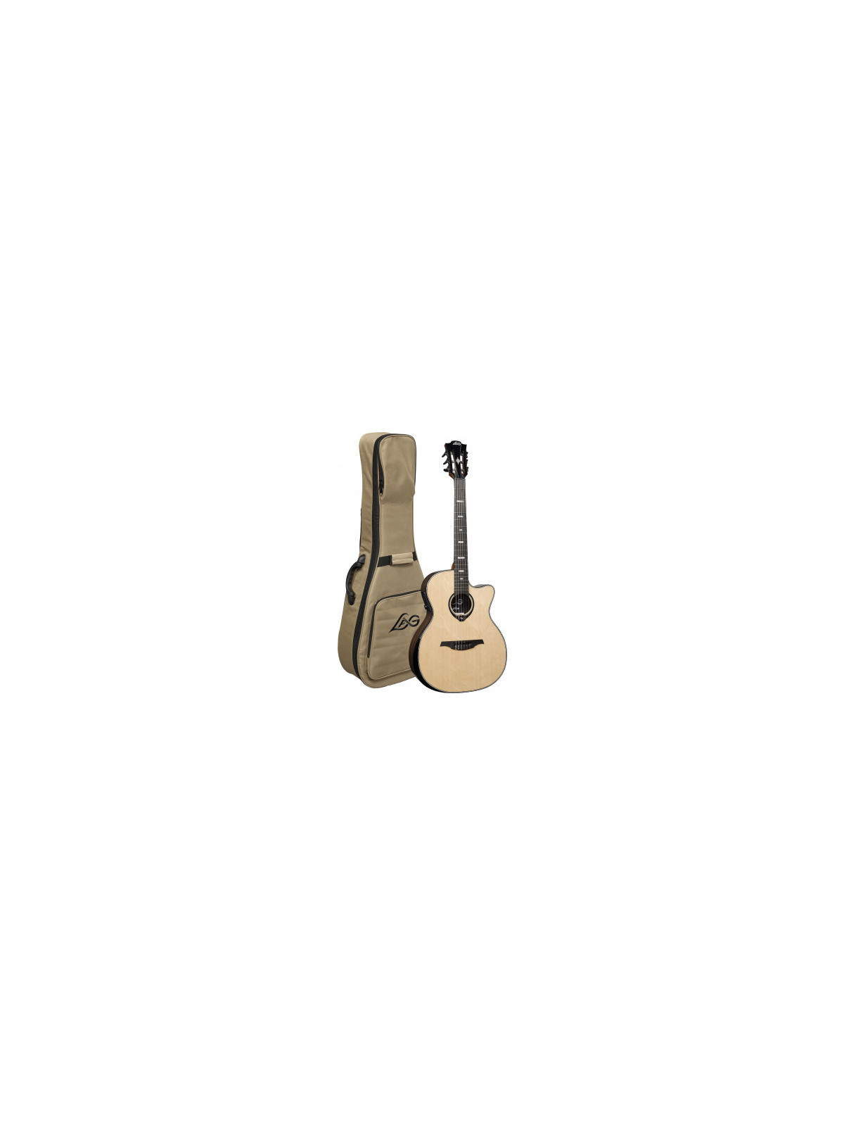 Guitare Electro-Classique Lâg - HV50-N-ACE
Smart Guitars Nylon Auditorium Cutaway Electro