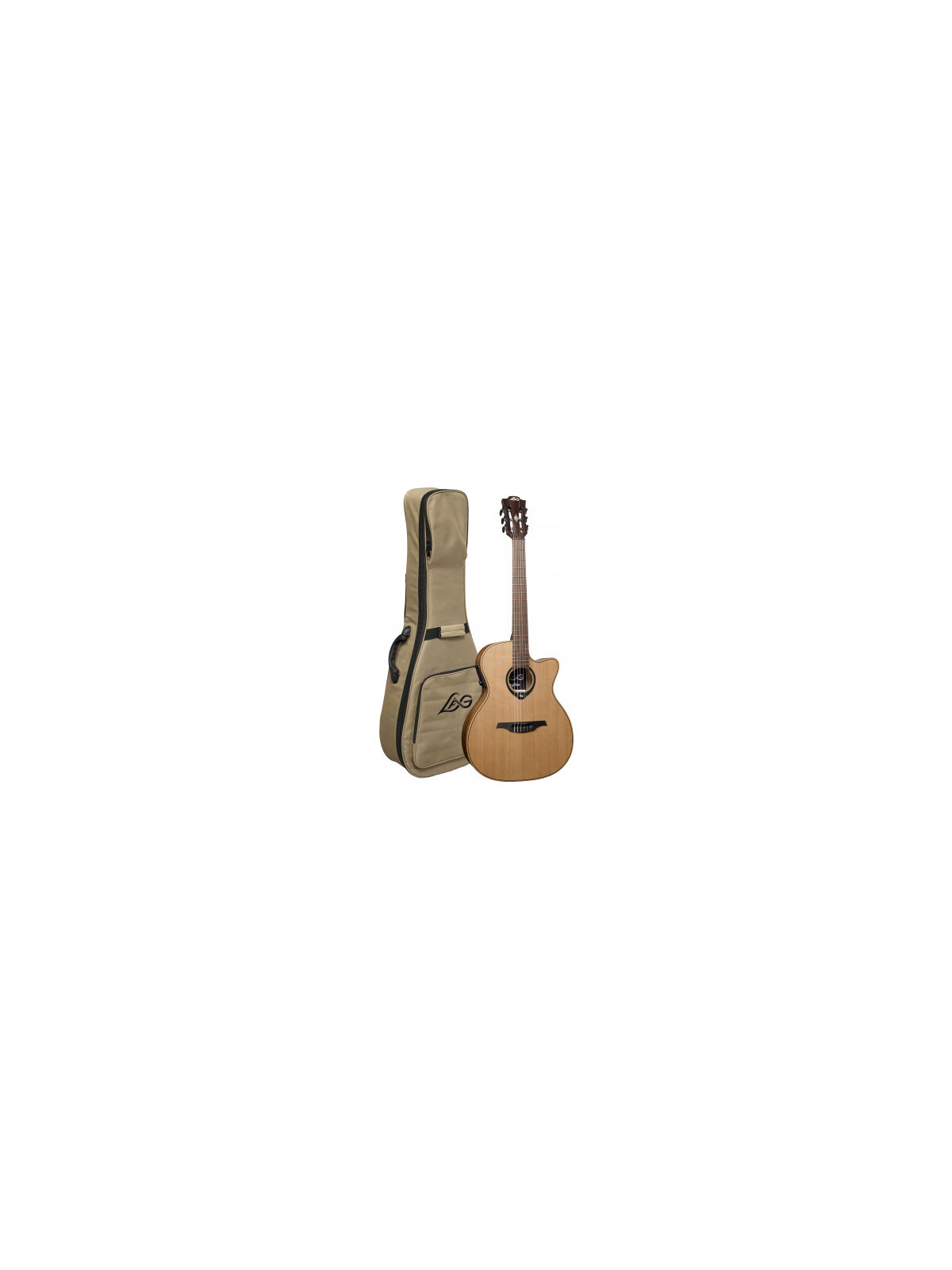 Guitare Electro-Classique Lâg - HV10-N-ACE
Smart Guitars Nylon Auditorium Cutaway Electro