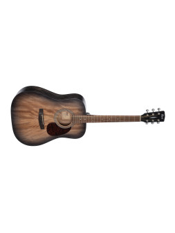 Cort - Guitare Acoustique EARTH60MOPTB Noir Dégradé