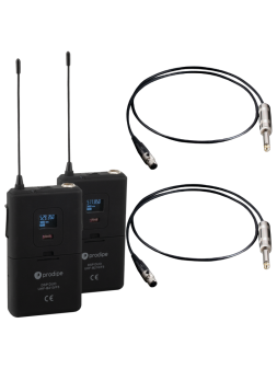 Prodipe boitier ceinture Guitare/Bass UHF Duo